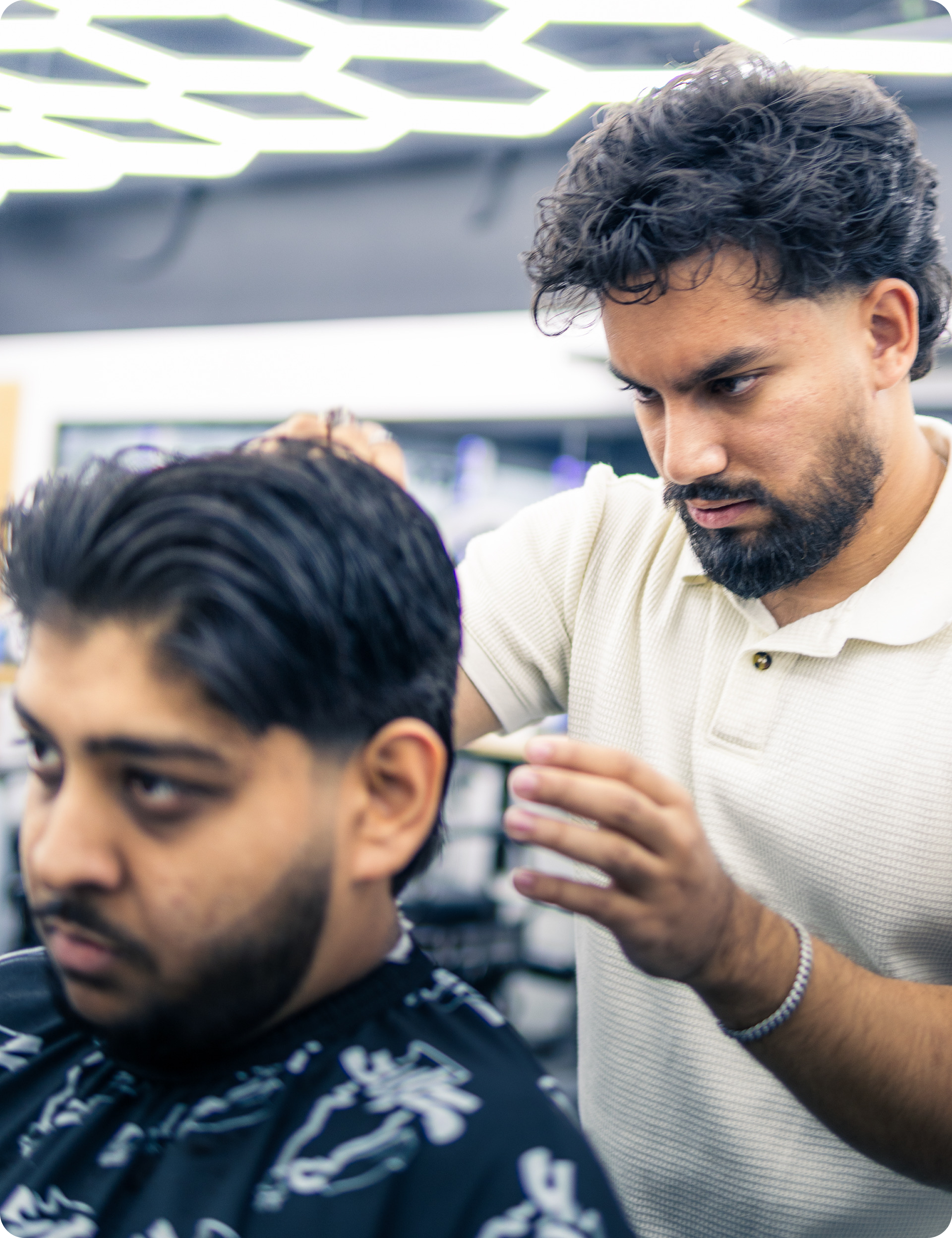 Skin fade haircut by Nasib